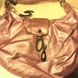 Pink Guess Hobo Purse